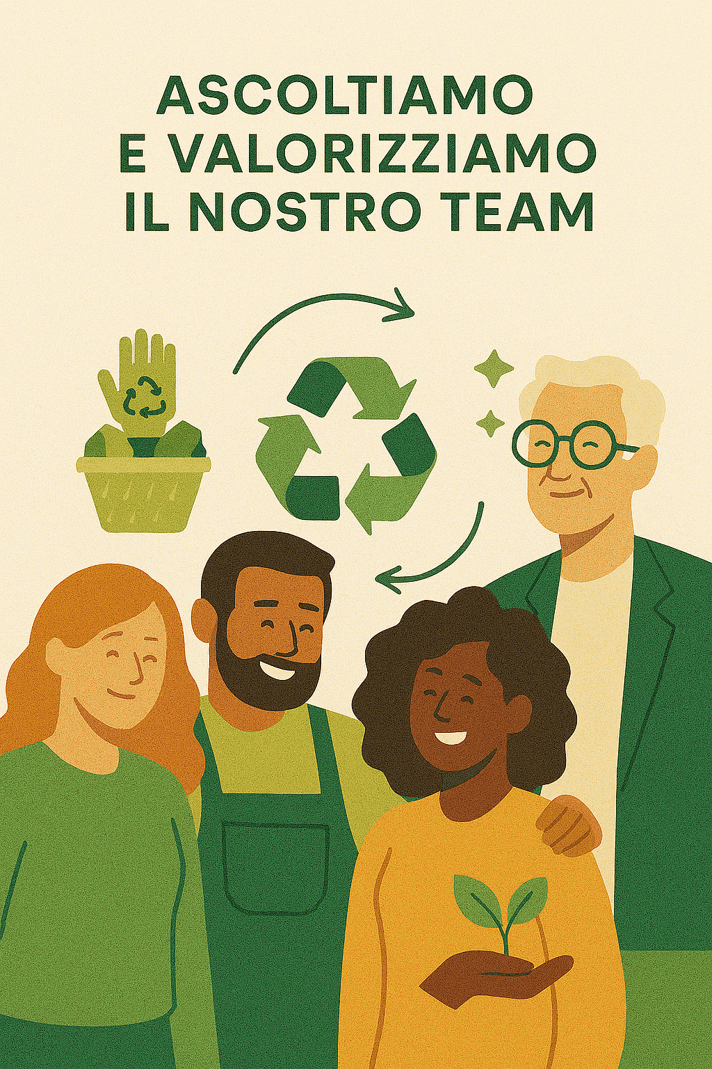 formazione, parità di genere, sicurezza sul lavoro e valorizzazione delle persone.